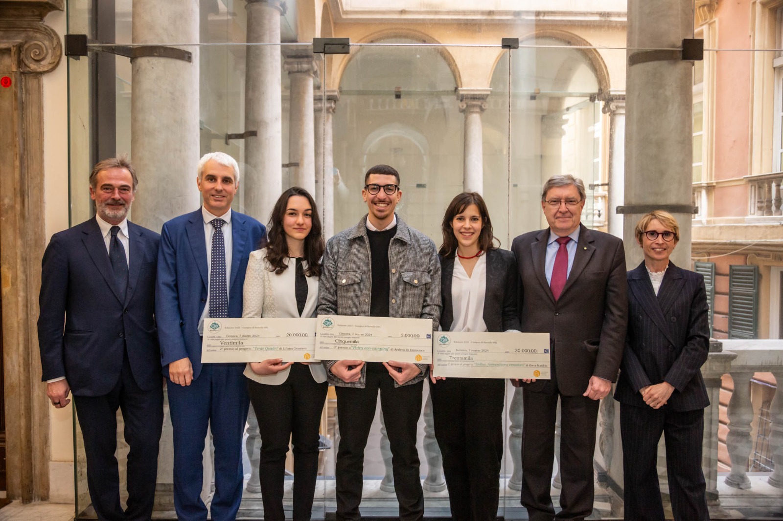 Premiati oggi a Genova i tre vincitori dell’edizione 2023 di ReStartApp, incubatore per giovani imprenditori in Appennino